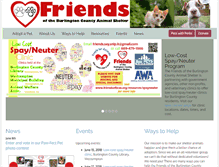 Tablet Screenshot of friendsofbcas.org